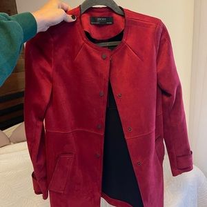 Zara Suede Jacket/Coat